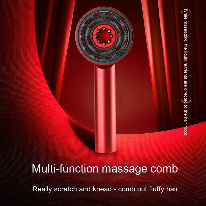 Comb scalp massager