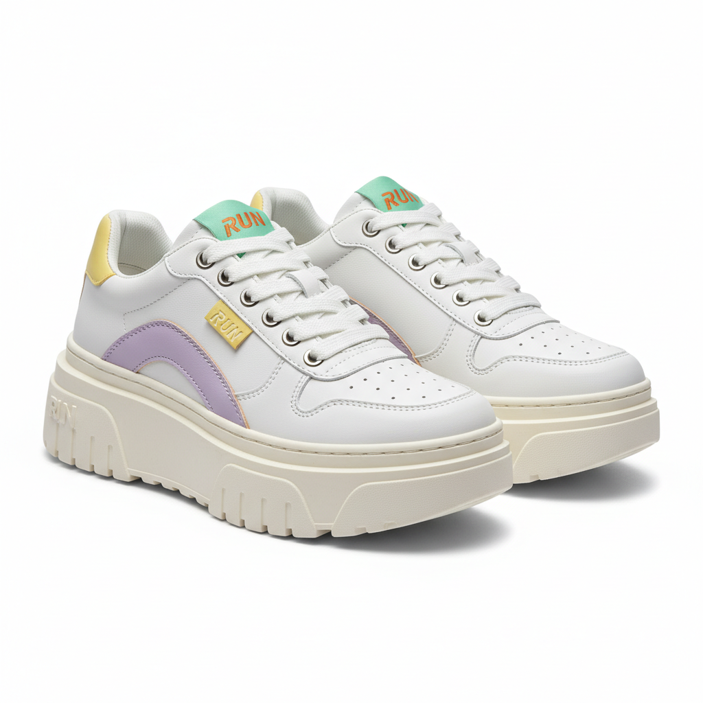 Casual platform sneakers