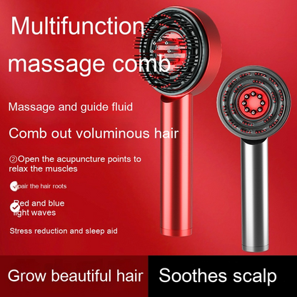 Comb scalp massager