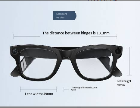 AI camera smart glasses