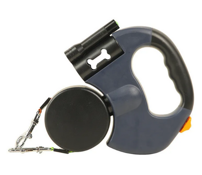 Auto double dog leash