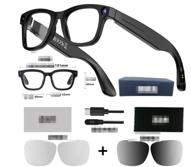 AI camera smart glasses