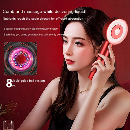 Comb scalp massager