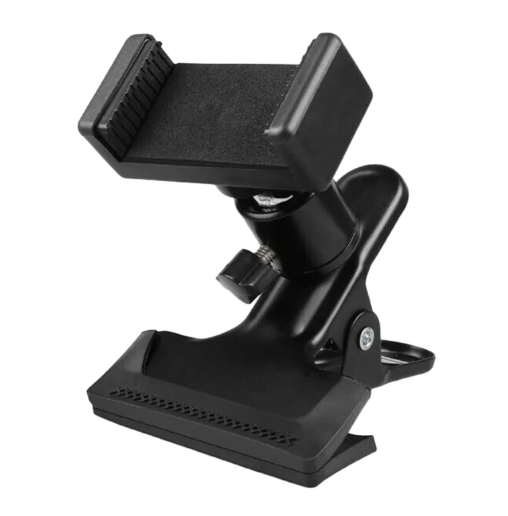 Phone guitar clip stand