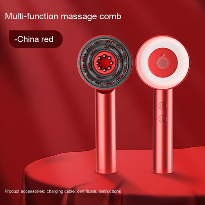 Comb scalp massager