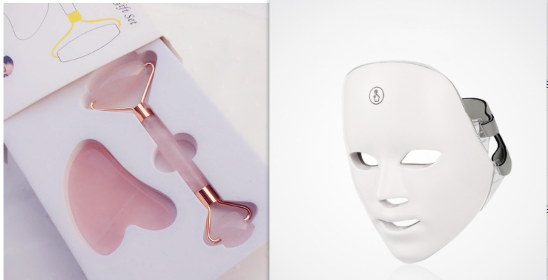 Skin rejuvenation facial beauty device