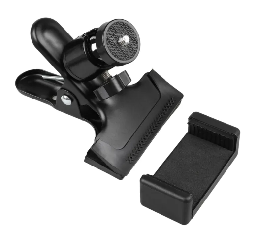 Phone guitar clip stand